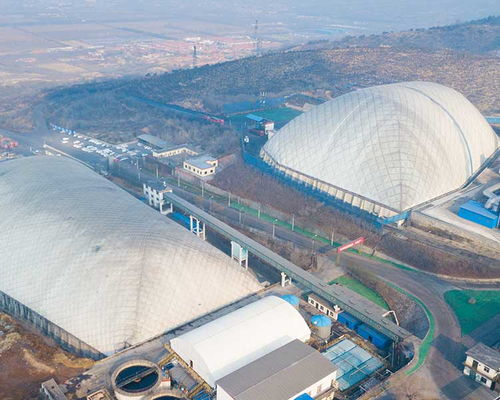 清露金華節(jié)能科技 山東鋼廠環(huán)保氣膜結(jié)構(gòu)工程設(shè)計、施工與高清應(yīng)用解析