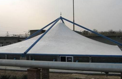 周口污水池加蓋工程設(shè)計核心事項與膜結(jié)構(gòu)實施要點